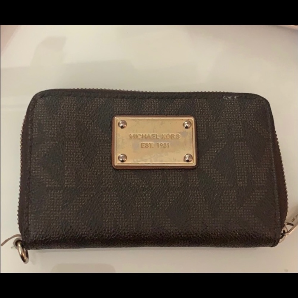 Brown Michael Kors wallet